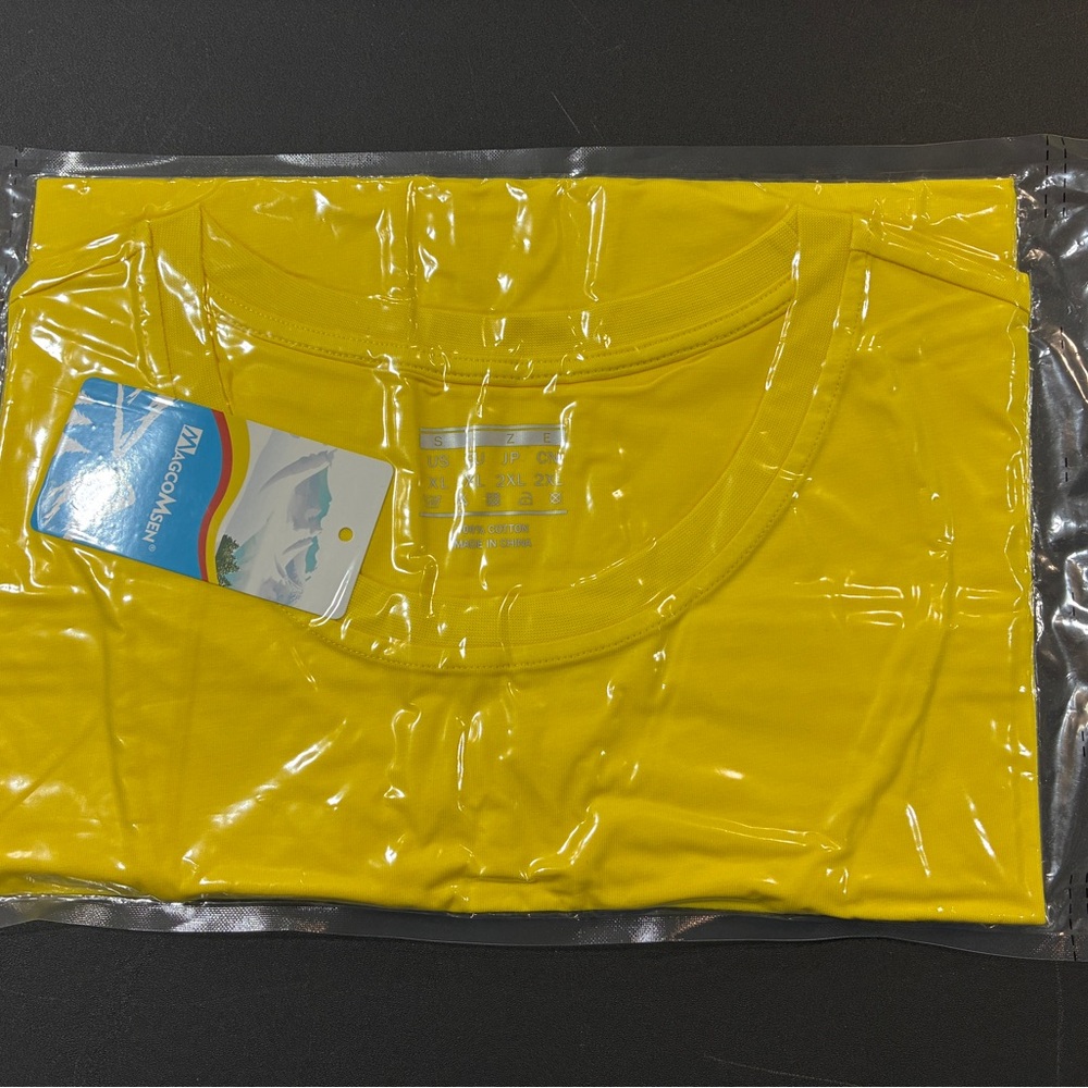 Vibrant Yellow Short Sleeve Tee